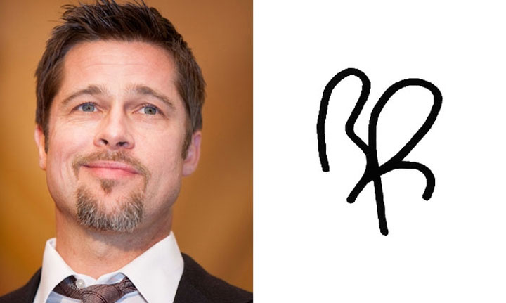 chu-ky-8 Chữ ký của Brad Pitt đơn giản đến không ngờ...