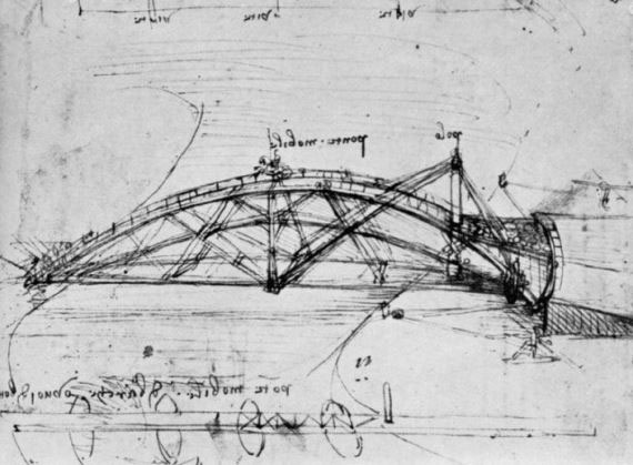 phat-minh-cua-da-vinci Phác thảo phát minh của Leonardo da Vinci.