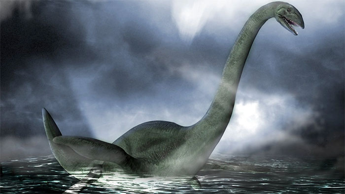 quai-vat-ho-loch-ness-1 Bức ảnh giả tưởng được cho là quái vật hồ Loch Ness.