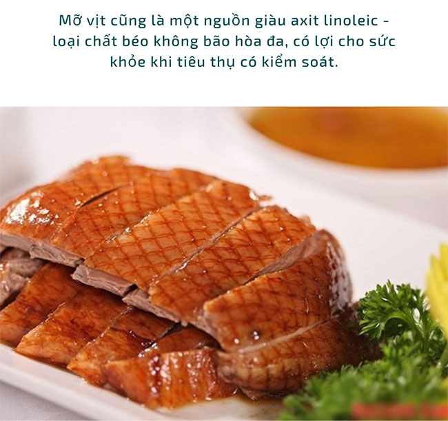 thit-vit-2 Thịt vịt chứa nhiều chất béo không bão hòa đơn
